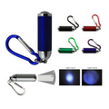 LED Flashlight with Carabiner